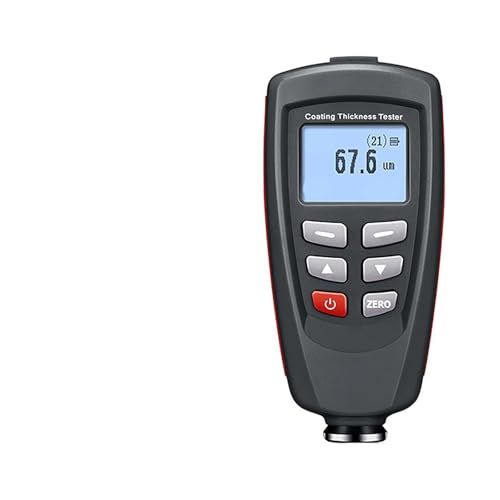 LHQYA High Precision Coating Thickness Gauge, Portable Thickness Gauge Magnetic/Non-Magnetic, 320 Sets of Data Storage/Measuring Range 0~1800um/Accuracy 0.1um, for Car Paint Shops