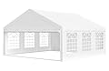 20x20ft Party Tent Outdoor Wedding Tent Heavy Duty Large Canopy Carport with Removable Sidewalls for Parties, Wedding, Outdoor Events