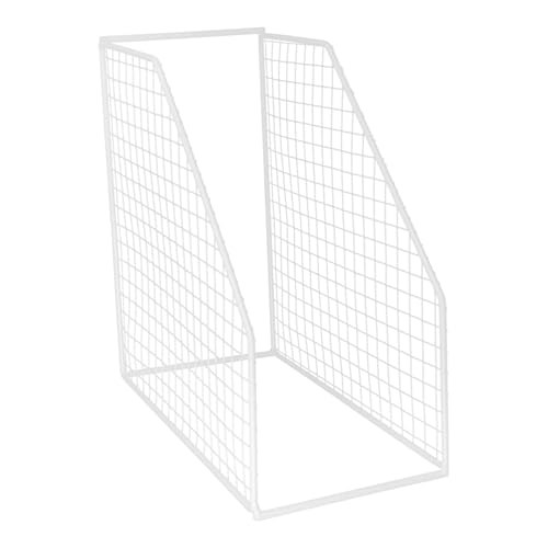 DIYEAH Two-layer Kitchen Pan Rack Countertop Organizer Corner Storage Shelf for Pots and Steam Pots Sturdy White Mesh Design Space-saving Household Kitchenware Holder