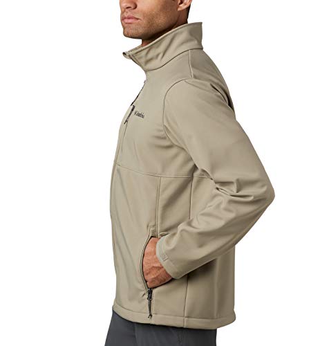 Image of Columbia Men Polyester Short Length Omni-Shield Ascender Softshell Hiking and Trekking Jacket
