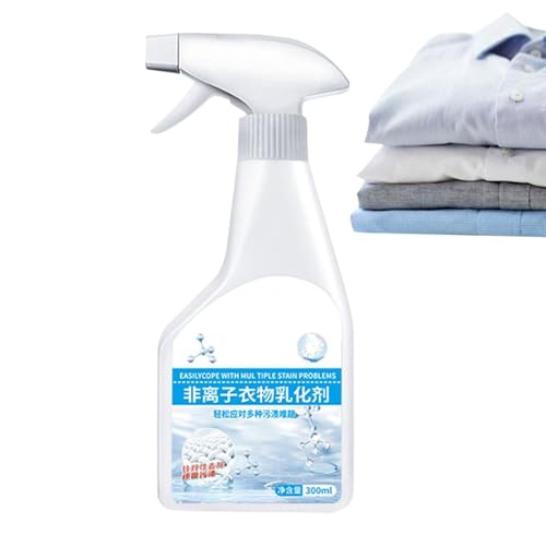 zjhukfmc Spray Eliminador de Manchas para Laundry, Quitamanchas para Ropa y Prendas, 300ml Eliminación De Grasa Aceite Sangre Fruta Café Barro Suciedad