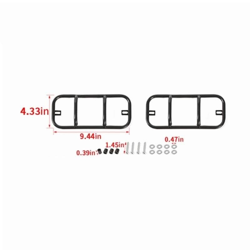 Boîtier feu arrière pour Suzuki Jimny 2007-2017 coque antibrouillard - 6