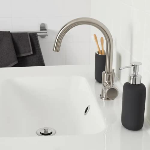 Grifo mezclador GLYPEN efecto acero inoxidable