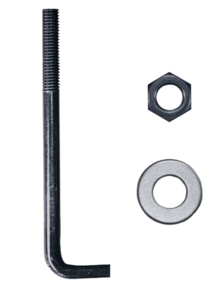 ブラックボルト　ar72種類コンプリート　1セット まとめ売り 289 Amazon | コンドーテック L型アンカーボルト W1/2×400 生地