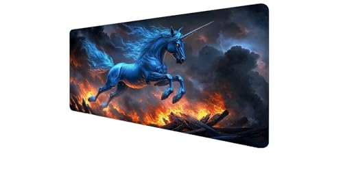 Tapis de souris XXL gaming antidérapant grand format pour PC et ordinateur portable