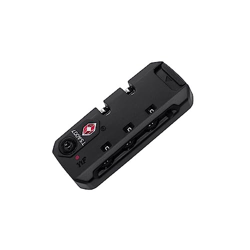 Travel Zipper TSA 007 Approved Luggage Code Lock, Backpack Anti Theft 3 Digit Combination Lock