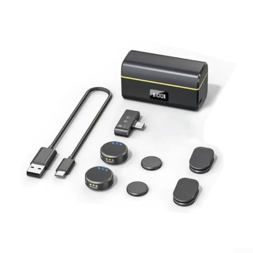 Micrófono inalámbrico para Insta360 X5 GO solapa con cancelación de ruido