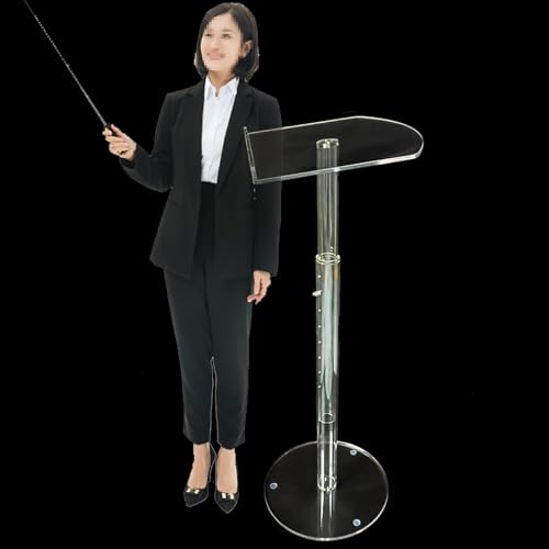 Púlpitos modernos para conciertos y conferencias con altura regulable