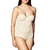 Maidenform-Womens-Convertible-Body-Shaper-with-Built-In-Bra-Anti-Static-Shapewear-DMS108 Maidenform womens Convertible Shaper With Built-in Bra & Anti-static Dms108 Shapewear Bodysuit, Transparent, 40C US