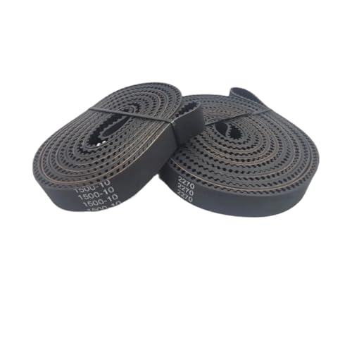 Courroie de distribution GT2 en caoutchouc fermé haute densité 2GT pas 2 mm largeur 10 mm 2000mm