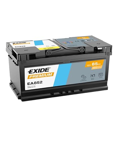 Batteria Auto Exide EA852 85 AH 800 A (EN) DX - Premium L3 BASSA