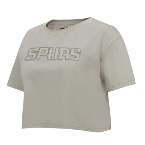 Image of Pro Standard NBA Womens Womens NBA Neutral Cotton Short Sleeve Boxy Tee
