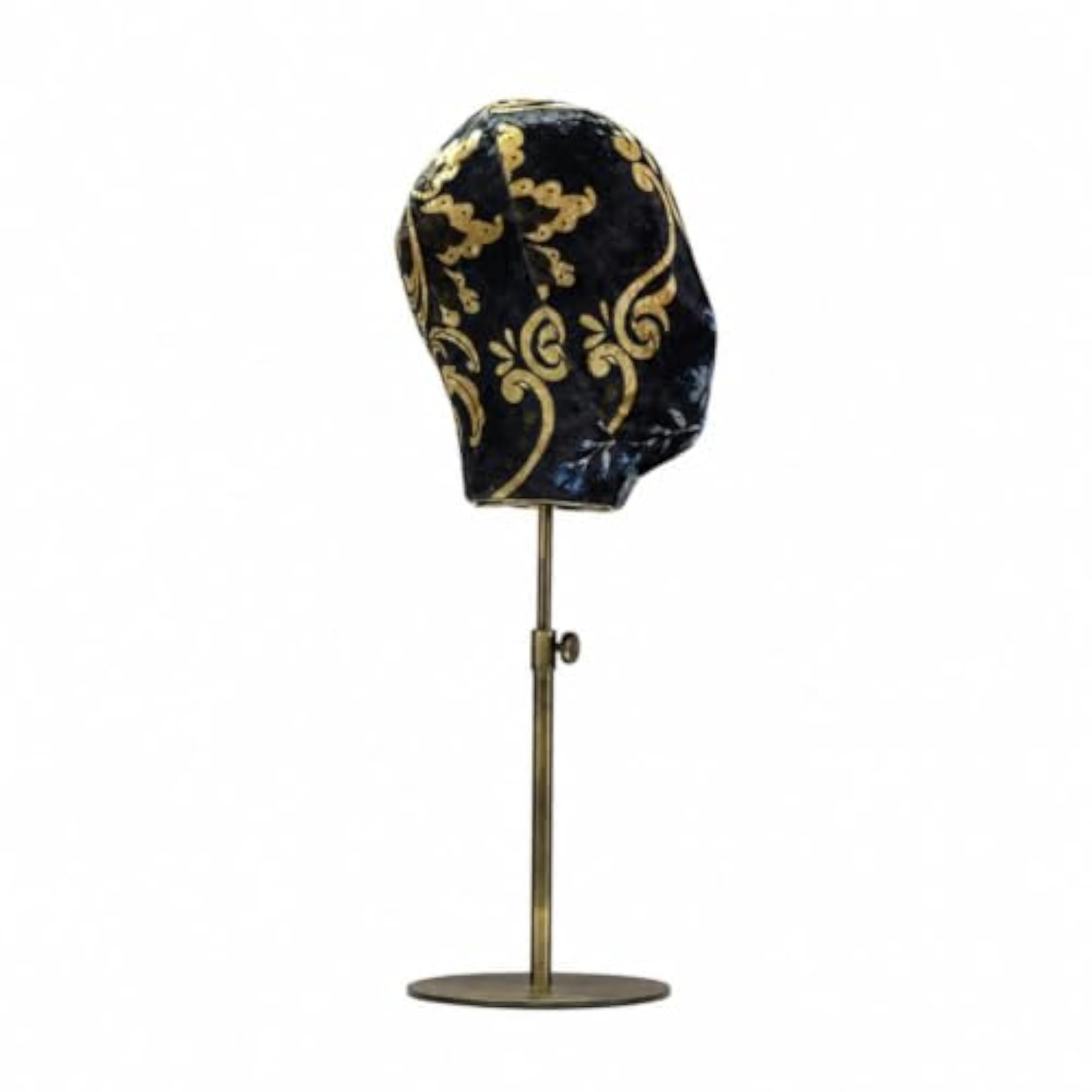 Floral Print Head with Adjustable Stand
