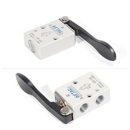 Vanne commande pneumatique S3V-M5 pour stopper fuites air circuit manuel - 8