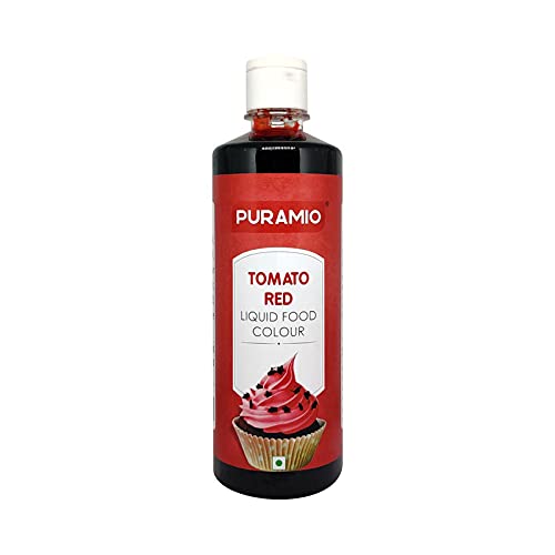 See full amazon price history chart for Puramio Liquid Food Colour - Tomato Red, (500ml) Puramio Liquid Food Colour - Tomato Red, (500ml) (B094R5374W) Amazon Price History, Amazon Price Tracker