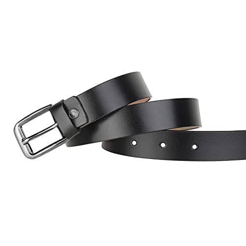 Image of USL Casual /Formal Genuine Leather Belt With Adjustable Buckle For Men