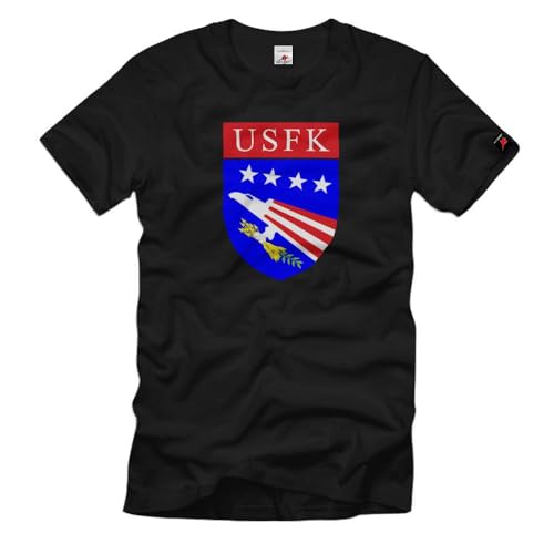 T-shirt USFK avec écusson armée américaine qui ne se décolore pas