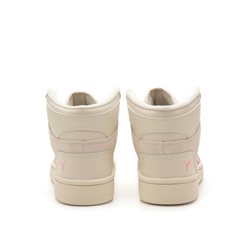 PUMA Kids Girls Rebound Layup Cozy Girl High Sneakers Shoes Casual - White4