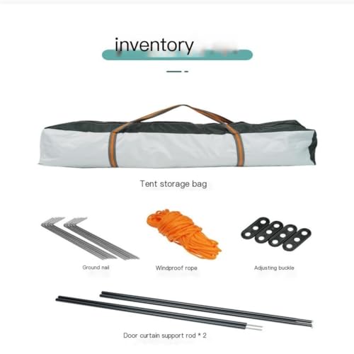 Carpa automática portátil para camping 3-4 personas miniatura 7