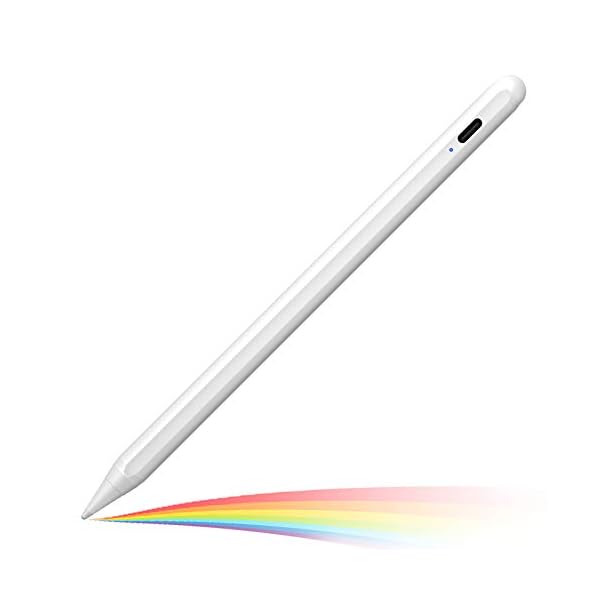 Cisteen Stylus Stift mit Handflächenabweisung & Neigungssensor, Stylus Pencil kompatibel mit Apple iPad 10./9./8./7./6…