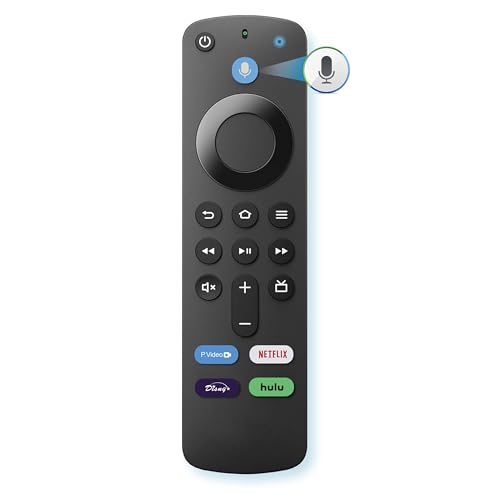 Replacement Voice TV Remote for AMZ Stick (HD, 4K, 4K Max, Lite), Fit for Amazon firestick Remote, TV Cube, Omni, Insignia, Toshiba Smart TVs