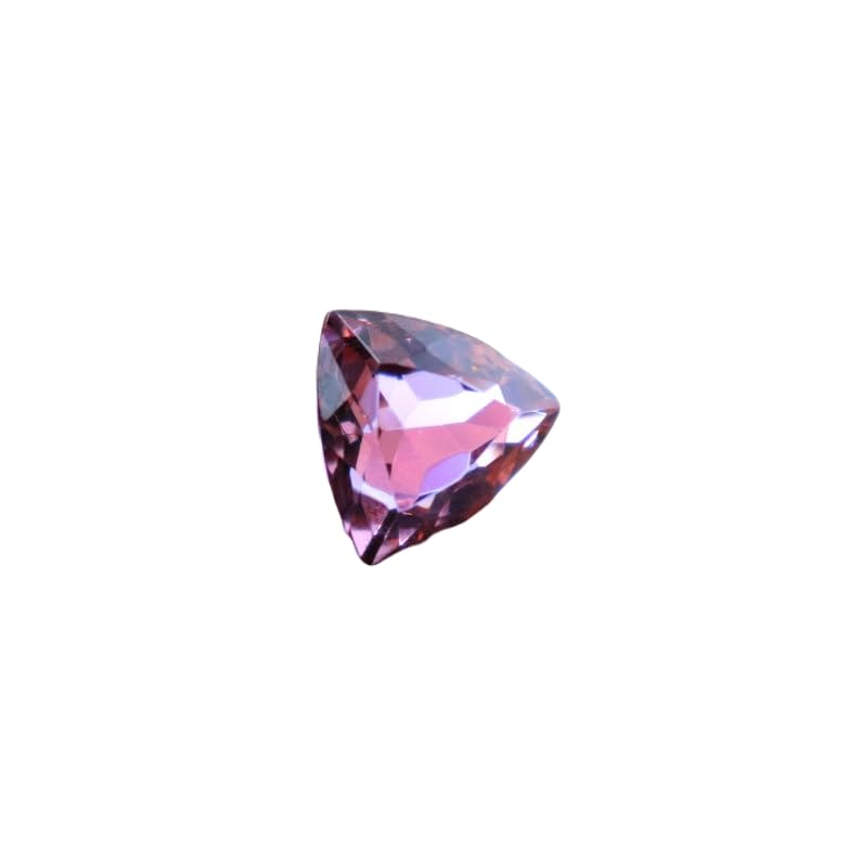 Alexandrite naturelle 15,2 mm gemme trillion pour fabrication bague et collier
