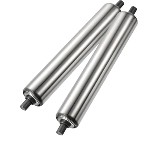 Rouleaux de convoyeur qualitatifs inox robustes pour charges en usines de tri