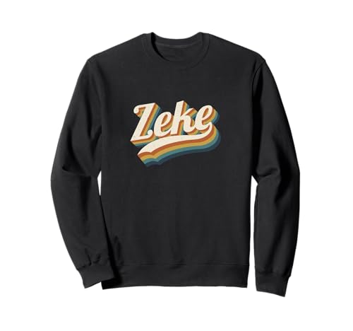 Vintage Zeke Personalisierter Name Zeke Sweatshirt