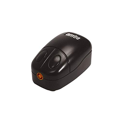 Amtra Mouse 2-1,8 lt/Minuto - aeratore per Acquario Compatto ed affidabile - 1 Uscita