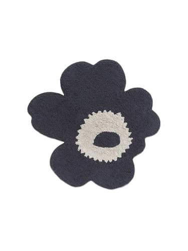 [マリメッコ] Unikko バスマット レディース 52_1_52249473555 F チャコール×オフホワイトのサムネイル