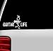 D1065 Guitar Life Vinyl Decal Sticker for Car Truck SUV Van Window Laptop Mac Wall Surface Art