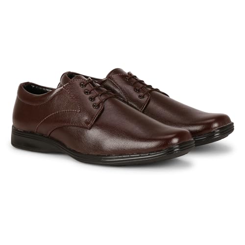 Image of Wenzal Men's Synthetic Lace Up Office wear Comfortable Formal Shoes | Casual Shoes for Men| Royal Look Shoes for Men