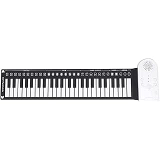 49 clés clavier numérique flexible rouler piano haut-parleur bruyant rouleau électronique rouleau de piano instrument cadeau for l’amant de musique (couleur: a) guanjun1975 - Les Beatles, Paul McCartney, John Lennon, RIngo Starr, George Harrison