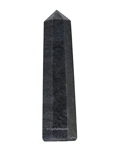 Image of Certified Blue Aventurine Crystal Tower Obelisk Point for Chakra, Healing and Balancing - AAA Grade Original Gemstone Agate for Reiki Meditation Yoga Spiritual (3-4 Inches)