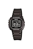 Casio #LA20WH-1B Women's Black Chronograph Alarm LCD Digital Watch