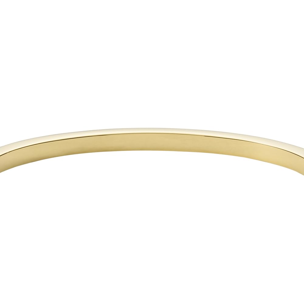 Fossil Bracciale da donna in acciaio inossidabile con chiusura a pulsante
