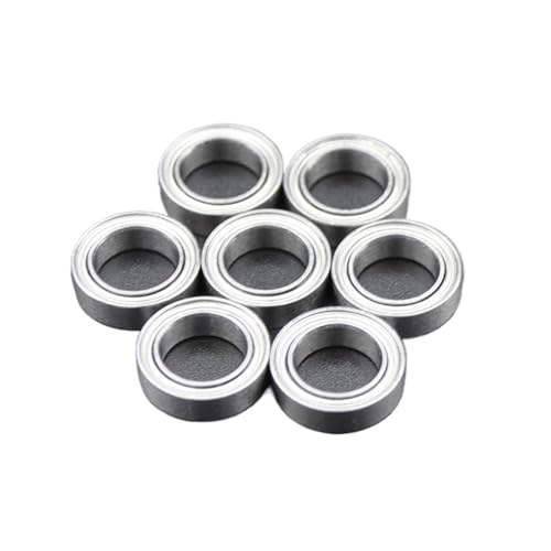 Roulements miniatures MR117 ZZ 7x11x3 mm micro roulement à billes pour axe de guidage - Lot de 10