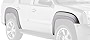 Bushwacker OE Style Factory Front & Rear Fender Flares | 4-Piece Set, Black, Smooth Finish | 40922-02 | Fits 2007-2011 GMC Yukon (Excludes Denali)