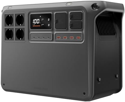 DJI Power 2000 Tragbare Powerstation 2048 Wh, 3000 W Solar Genera...