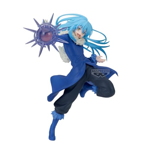 Banpresto Rimuru Tempest That Time I Got Reincarnated As A Slime Collectible Action Figure - Espresto-Phantom Effect 20 cm, BP29327P, Multicolor, Optima for Anime Fans