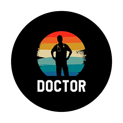 Retro Vintage Classic Doctor Medical PopSockets Swappable PopGrip - Image 3