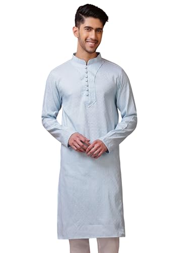 Kurta homme doux en soie jacquard pour éviter les irritations