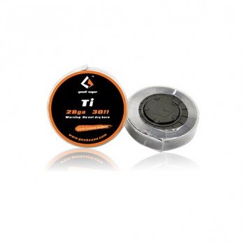 Geek Vape Wire Titanium Wire 10 m, : Amazon.de: Electronics & Photo