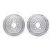 Dynamic Friction Company Rear Brake Rotors 6002-13021