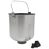 HpLive Brottrommel Ersatzteil für Brotbackautomat mit Antihaft-Brotbackform und Knethaken, passend für verschiedene Modelle