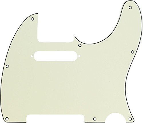 Remplacer votre plaque avec le pickguard standard Tele Fender vert menthe 099 2154-000