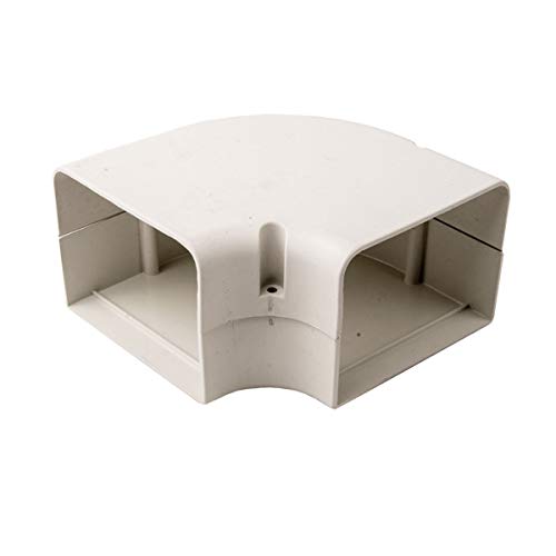 DiversiTech 230-FB4 SpeediChannel Flat Bend, 90 Degree, 4" Length