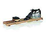 KOMFORTABEL: Kombination aus höhenverstellbaren Fußauflagen und unserem ergonomischen M-05 Rudersitz für deine korrekte Haltung, damit du dein Rudertraining optimal absolvieren kannst