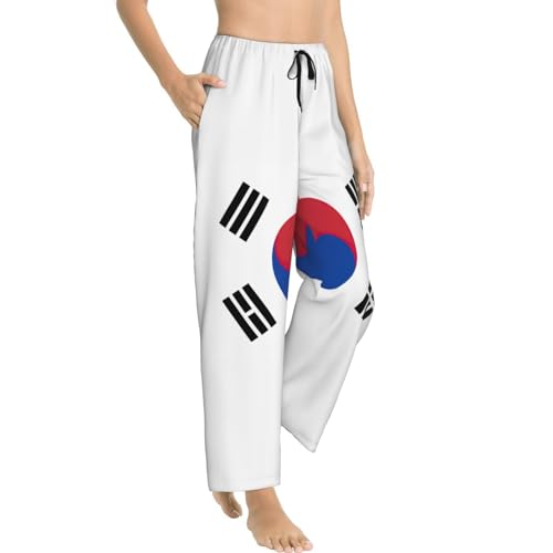 Pantalon de pyjama Corée du Sud pour femme en polyester doux - 2