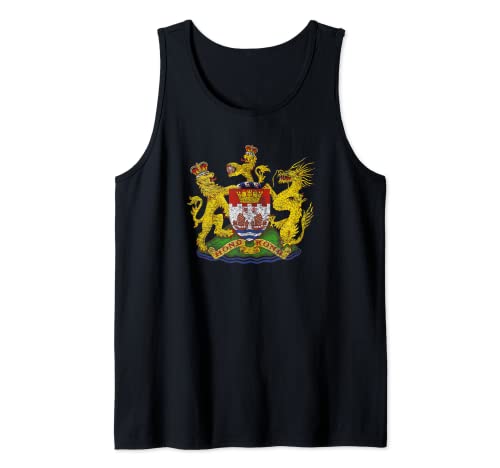 HONG KONG COAT OF ARMS INDEPENDENCE FLAG FREE HONG KONG Camiseta sin Mangas